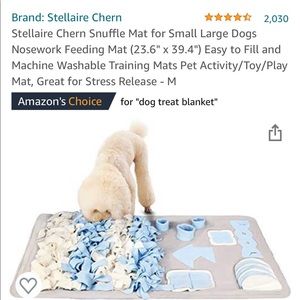 Dog Treat Blanket Bundle